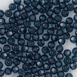 12 TRUE CRYSTAL 4mm Faceted Round Bead Montana (207)