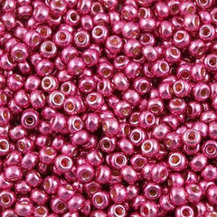 Miyuki Round Seed Bead 8/0 Duracoat Galvanized Hot Pink 22g Tube (4210)