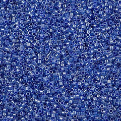 25g Miyuki Delica seed bead 11/0 Inside Dyed Color Blue DB243