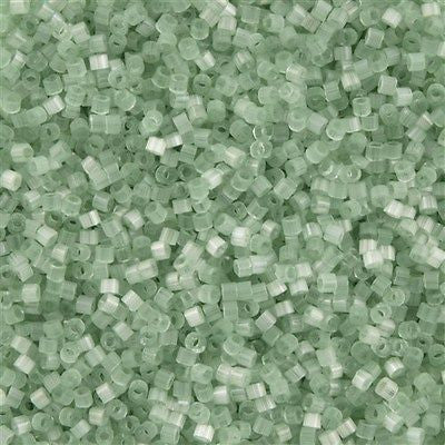 25g Miyuki Delica seed bead 11/0 Moss Satin DB829