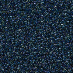 Miyuki Round Seed Bead 15/0 Montana Lined Topaz 10g (1826)