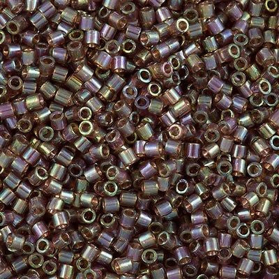 Miyuki Delica Seed Bead 8/0 Golden Brown AB 6.7g Tube DBL122