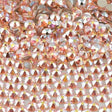 144 TRUE CRYSTAL Rose Flat Back SS20 Light Colorado Topaz AB (246 AB)