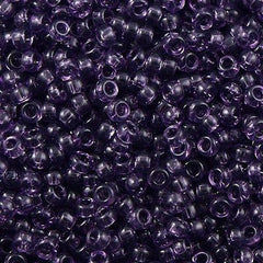 Miyuki Round Seed Bead 8/0 Transparent Lavender 22g Tube (157)