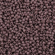 Toho Round Seed Beads 8/0 Opaque Amethyst 5.5-inch tube (52)