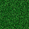Miyuki Round Seed Bead 15/0 Matte Silver Lined Green 2-inch Tube (16F)