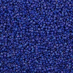 Miyuki Delica Seed Bead 11/0 Matte Cobalt 2-inch Tube DB880