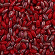 Czech Rizo 2.5x6mm Beads Opaque Red Apricot 21g Tube (93200APR)