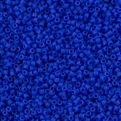 Miyuki Delica Seed Bead 15/0 Matte Opaque Star Spangle Blue 5g DBS1588