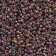 Miyuki Round Seed Bead 8/0 Transparent Light Lavender AB 22g Tube (256D)