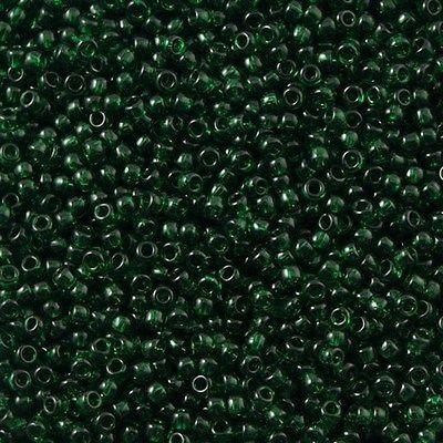 50g Toho Round Seed Beads 6/0 Transparent Jade (939)
