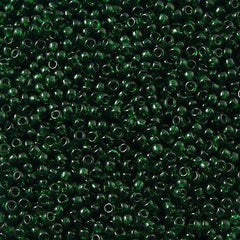 50g Toho Round Seed Beads 6/0 Transparent Jade (939)