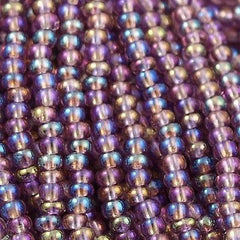 Czech Seed Bead 11/0 Amethyst AB 50g (21010)