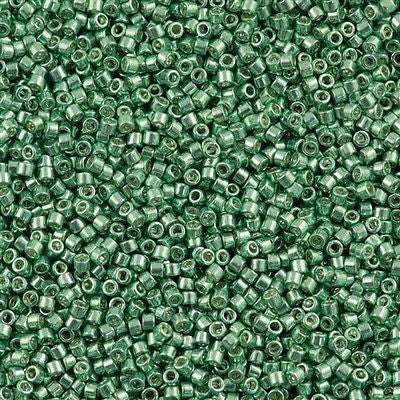 Miyuki Delica Seed Bead 11/0 Galvanized Green 7g Tube DB414
