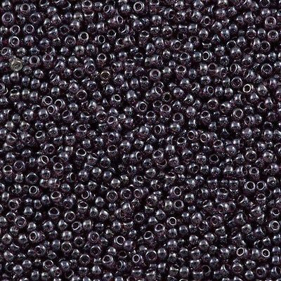 Toho Round Seed Bead 11/0 Transparent Amethyst Luster 2.5-inch Tube (110B)