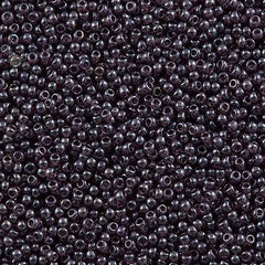 Toho Round Seed Bead 11/0 Transparent Medium Amethyst Luster 2.5-inch Tube (110B)