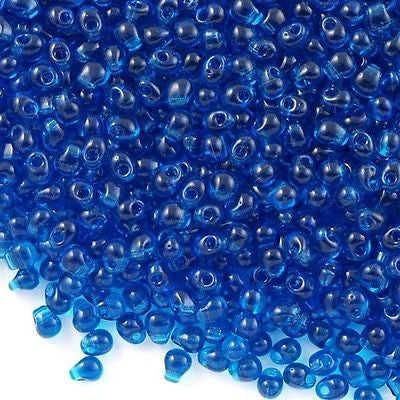 Miyuki Drop Fringe Seed Bead Transparent Capri 24g Tube (149)