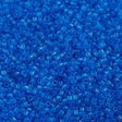 Miyuki Delica Seed Bead 11/0 Transparent Dyed Capri Blue 2-inch Tube DB1318