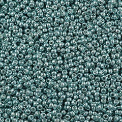 Miyuki Round Seed Bead 11/0 Galvanized Dark Blue Grey 22g Tube (1059D)