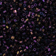 Toho Hex Seed Bead 11/0 Metallic Plum Iris 7.2g Tube (85)