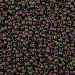 50g Toho Round Seed Bead 8/0 Matte Cassiopeia (708)