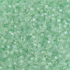 25g Miyuki Delica Seed Bead 11/0 Pearl Mint DB1675