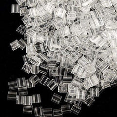 Miyuki Tila Seed Bead Transparent Crystal 7g Tube (131)