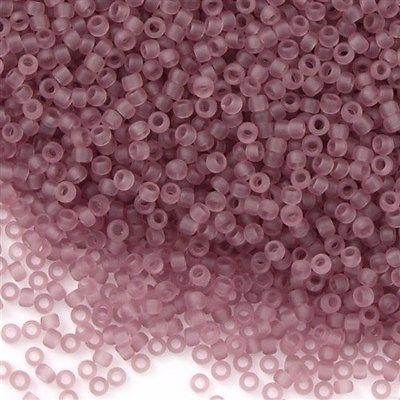 50g toho Round Seed Bead 8/0 Transparent Matte Amethyst (6F)