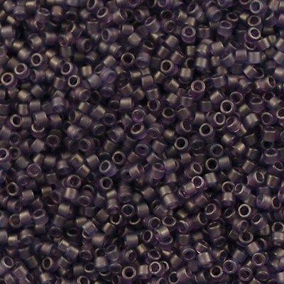 25g Miyuki Delica Seed Bead 11/0 Matte Shy Violet DB386