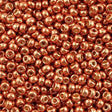 Miyuki Round Seed Bead 6/0 Duracoat Galvanized Pink Blush 20g Tube (4207)