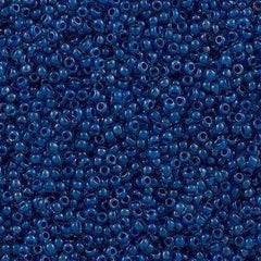 Toho Round Seed Bead 11/0 Inside Color Lined Aqua Capri 2.5-inch Tube (932)