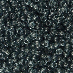 Miyuki Round Seed Bead 6/0 Transparent Grey 20g Tube (152)