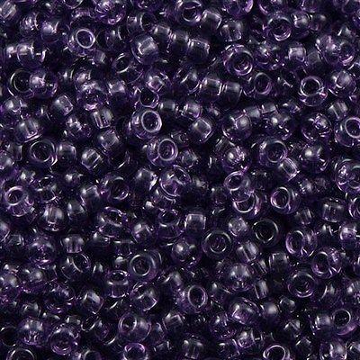 50g Miyuki Round Seed Bead 11/0 Transparent Lavender (157)