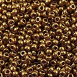 Miyuki Round Seed Bead 11/0 Metallic Light Bronze 22g Tube (457L)