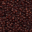 Miyuki Round Seed Bead 8/0 Transparent Dark Amber 22g Tube (134)