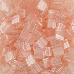 Miyuki Tila Seed Bead Light Rose Enamel 7g Tube (365)