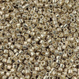 100g Miyuki Delica seed bead 11/0 Galvanized Silver DB35