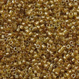 Miyuki Delica Seed Bead 11/0 Inside Dyed Color Amber 2-inch Tube DB909