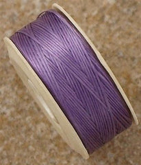 Size D Nymo Nylon Light Purple Thread 64 yard bobbin