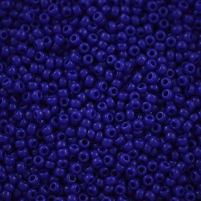 Miyuki Round Seed Bead 8/0 Opaque Cobalt 22g Tube (414)