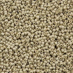 50g Toho Round Seed Beads 11/0 Permanent Finish Matte Galvanized Aluminum (558PFF)