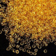 50g Toho Round Seed Bead 11/0 Transparent Amber (2)