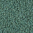 100g Miyuki Delica Seed Bead 11/0 Matte Opaque Sea Foam Glazed Luster DB374