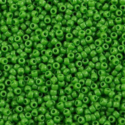 Toho Round Seed Bead 11/0 Opaque Mint 2.5-inch Tube (47)