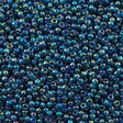 Toho Round Seed Bead 8/0 Transparent Teal AB 2.5-inch tube (167BD)