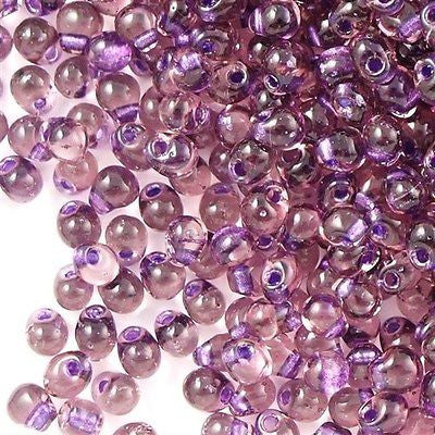 Miyuki Drop Fringe Seed Bead Lavender Lined Purple 24g Tube (48)