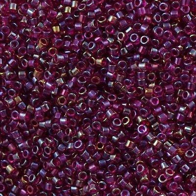 Miyuki Delica Seed Bead 11/0 Grape Amethyst 2-inch Tube DB1747