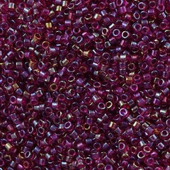 Miyuki Delica Seed Bead 11/0 Grape Amethyst 2-inch Tube DB1747