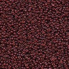 Miyuki Round Seed Bead 15/0 Wine Gold Luster 2-inch Tube (1883)
