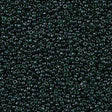 Miyuki Round Seed Bead 15/0 Inside Color Lined Emerald Luster 2-inch Tube (2241)